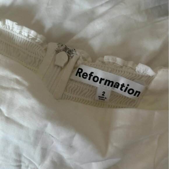 Women's White Dress - Picture 3 of 3